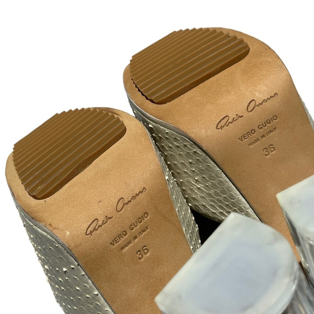 Rick Owens $3,000 Python Spartan Gladiator Heel - image 3